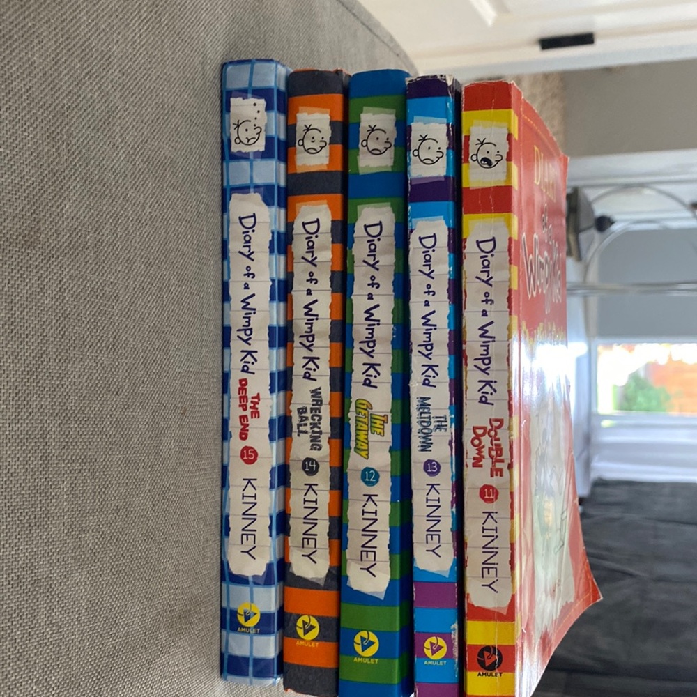 11-15 diary of a wimpy kid books
